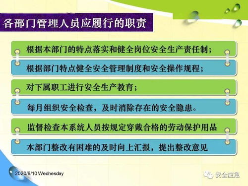 企業(yè)管理人員安全生產(chǎn)責(zé)任制 構(gòu)建安全管理的核心基石